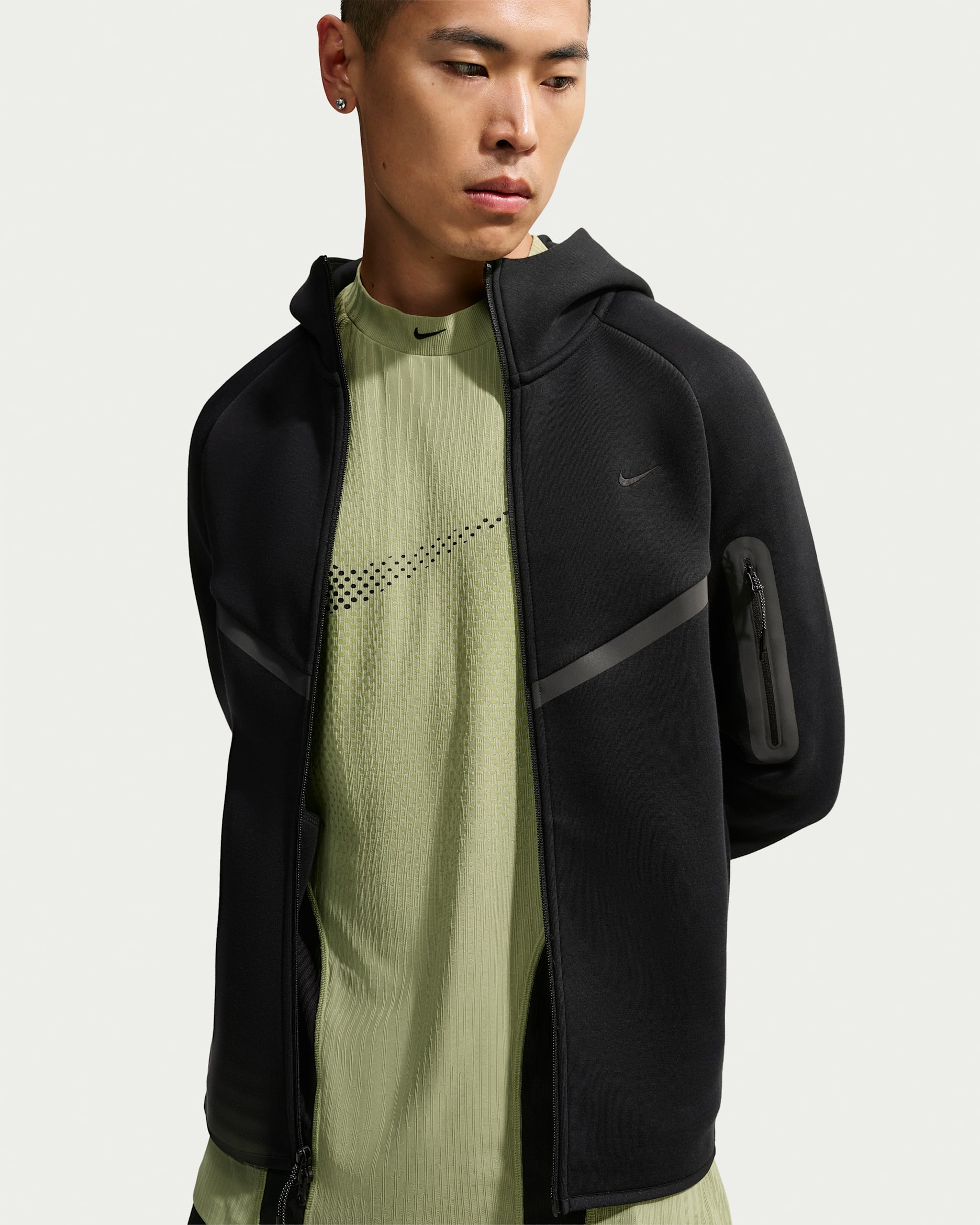 NIKE公式】ナイキ テック メンズ フリース フルジップ ウィンド